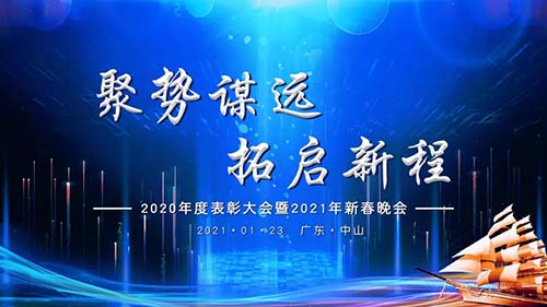 聚势谋远，拓启新程|威可利公司2020年度表彰大会暨2021年新春晚会